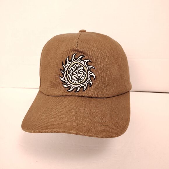 🔥 Rare Vans Skate Classics 66 Unstructured Hat Brown Sun Logo Snapback Cap - Picture 1 of 7